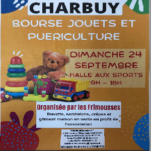 BOURSE AUX JOUETS A CHARBUY LE 24 SEPTEMBRE