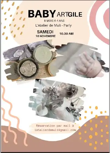 L'ATELIER DE MULI A PARLY LE SAMEDI 18 NOVEMBRE