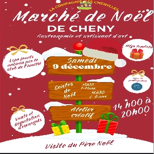 MARCHÉ DE NOËL DE CHENY LE SAMEDI 09 DÉCEMBRE À PARTIR DE 15H30