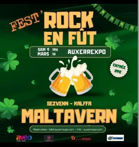 MALTAVERN À AUXERREXPO LE SAMEDI 09 MARS