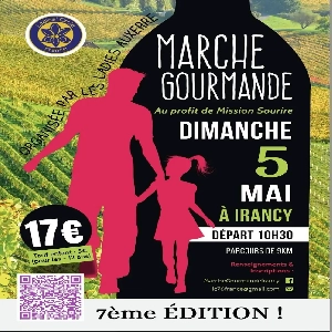 MARCHE GOURMANDE LE DIMANCHE 05 MAI À IRANCY À PARTIR DE 10H30