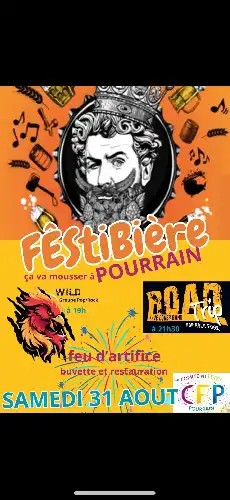 FESTI BIÈRE À POURRAIN LE SAMEDI 31 AOÛT À PARTIR DE 19H