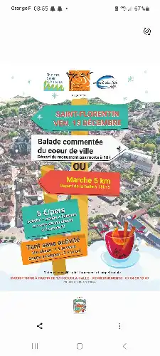 BALADE COMMENTÉE DU COEUR DE VILLE DE SAINT FLORENTIN LE VENDREDI 13 DÉCEMBRE