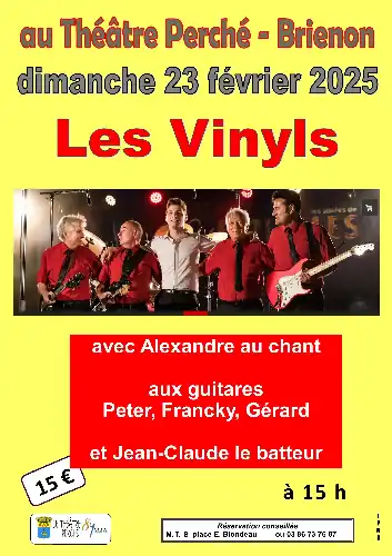 LES VINYLS AU THÉÂTRE PERCHÉ DE BRIENON SUR ARMANCON LE DIMANCHE 23 FÉVRIER