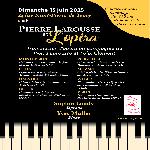 CONCERT LE DIMANCHE 15 JUIN À TOUCY EN HOMMAGE À PIERRE LAROUSSE